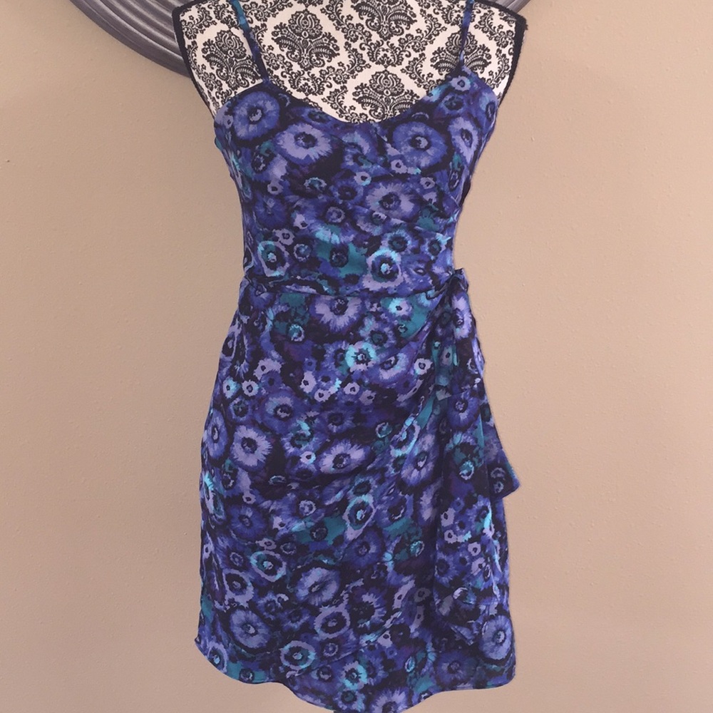 Lauren Conrad floral dress with front bow